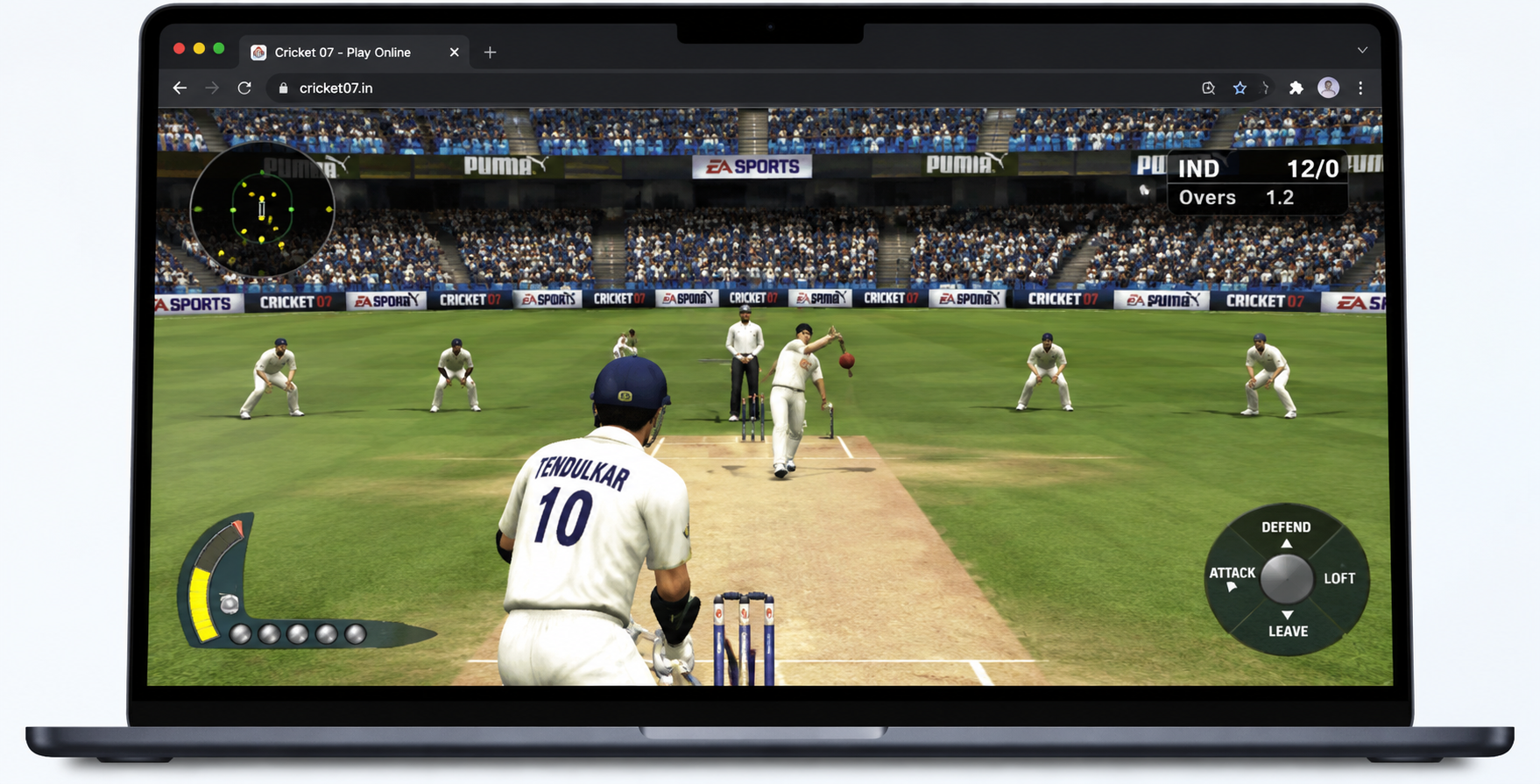 Play Cricket 07 Online - In-Game Gameplay Preview
